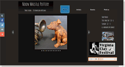 Desktop Screenshot of noonwhistlepottery.com